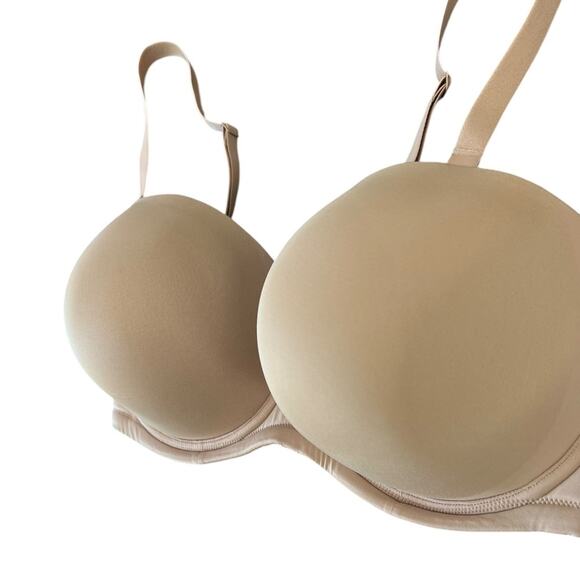SOLDNWOT Wacoal 854119 Red Carpet Convertible Strapless Beige Bra - 42H - Picture 4 of 7